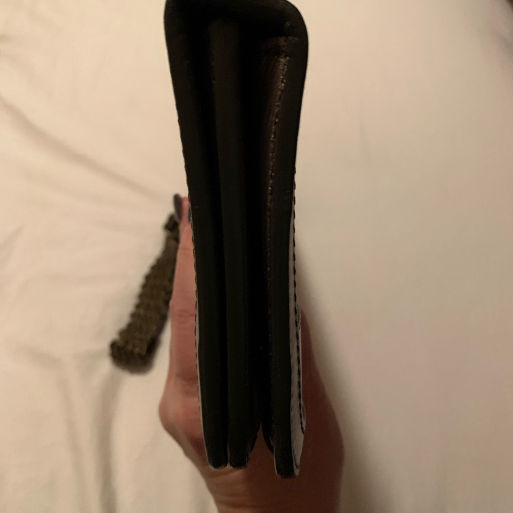 💯 Burberry Leather Clutch Pewter - Picture 4 of 8